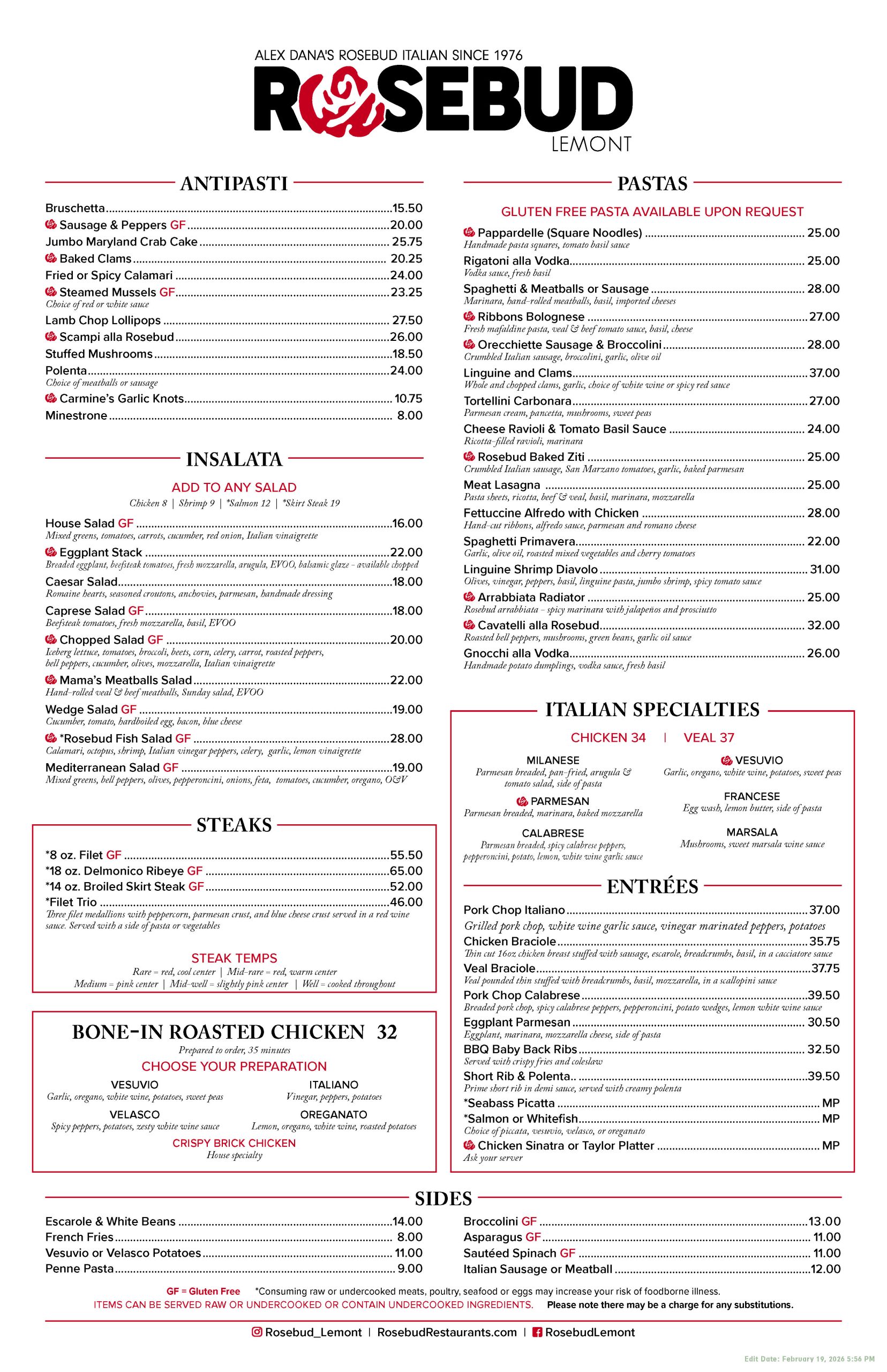 Rosebud lemont Menu 3 5 26 Page 1
